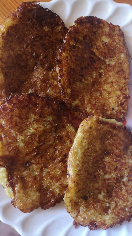 Драники из кабачков
