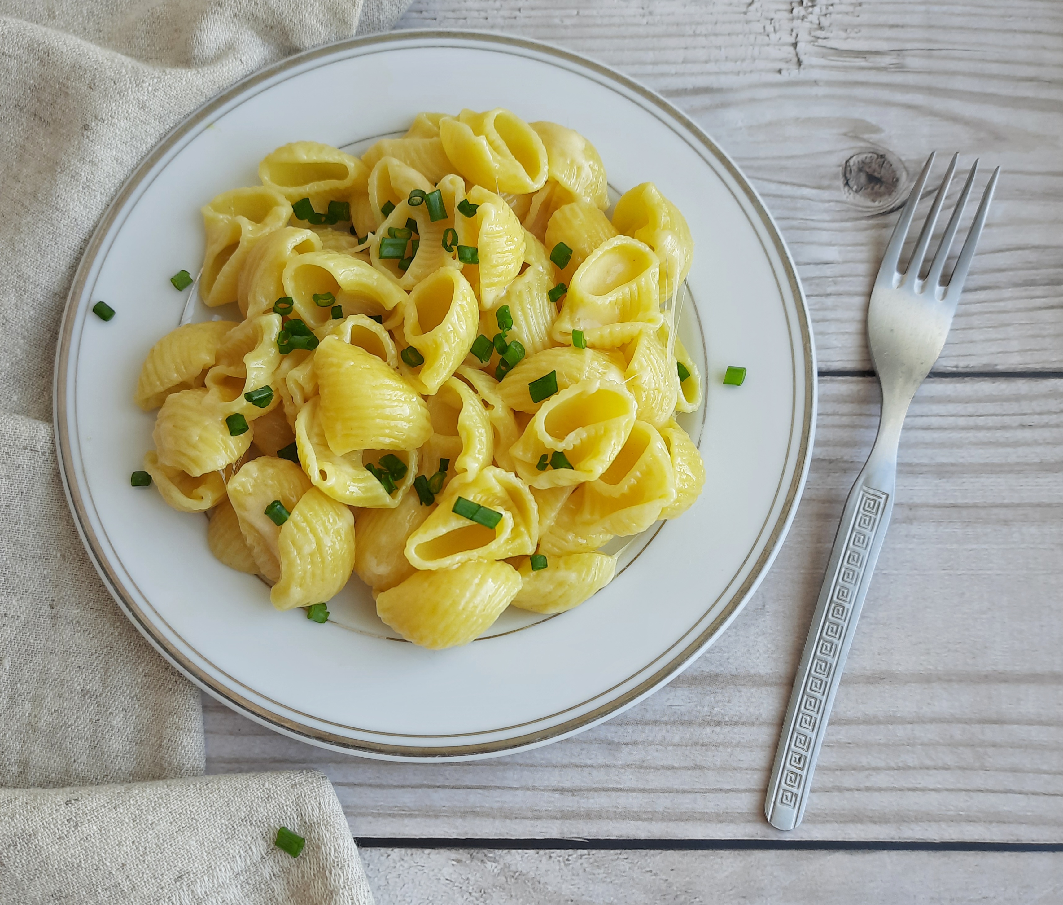 Макароны с сыром