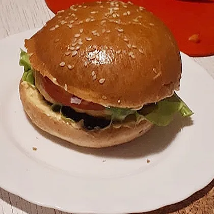 Домашний чикенбургер
