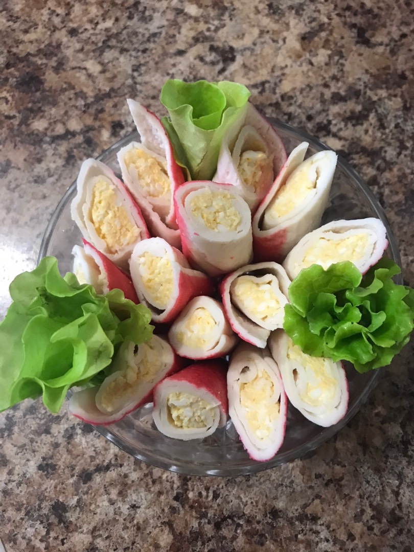 Крабовые рулетики