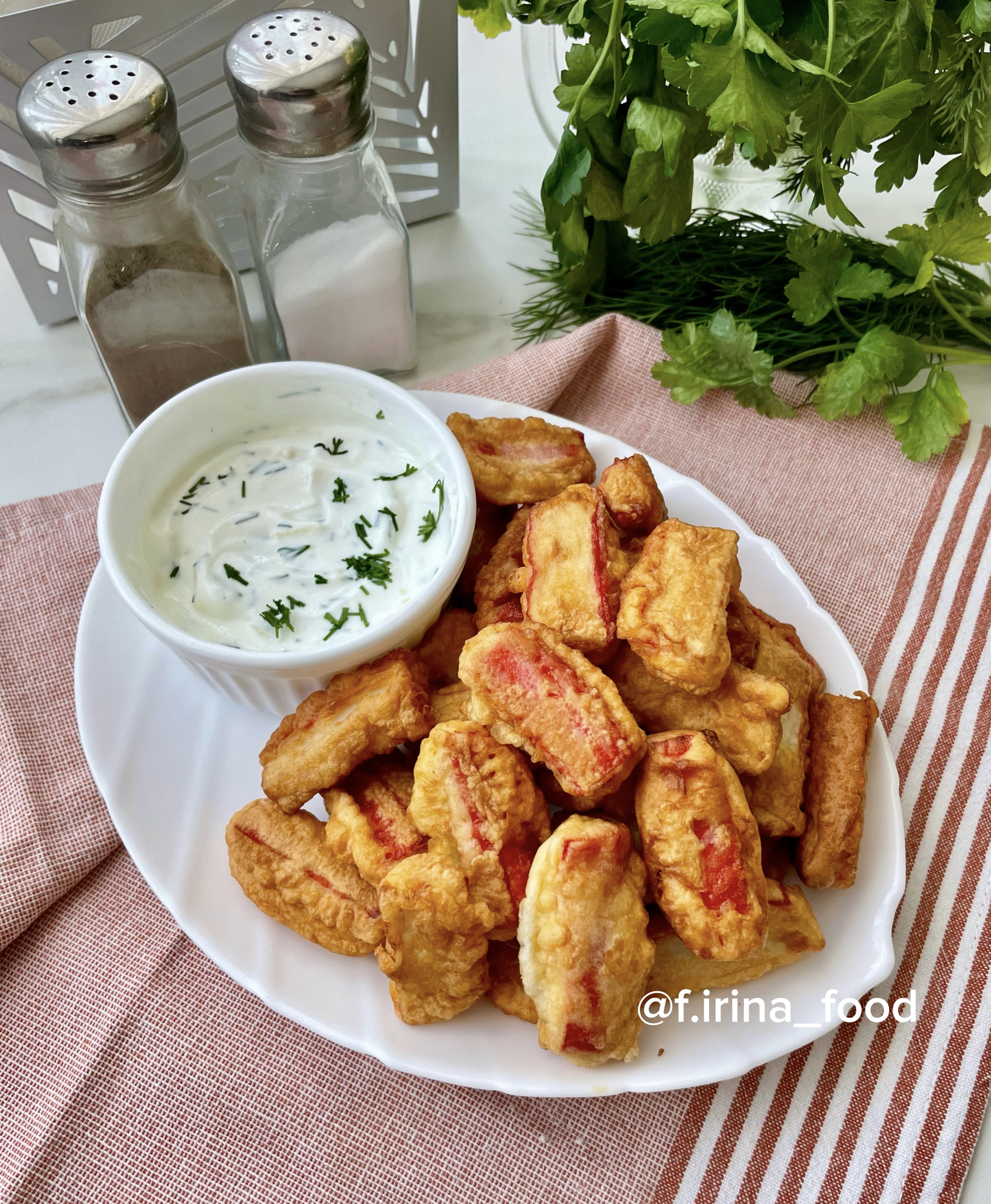 Крабовые палочки в кляре 