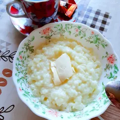 Каша рисовая на молоке🍚