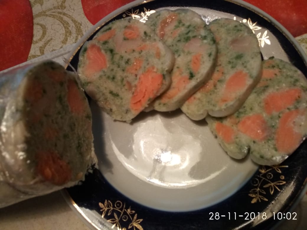 Рулет рыбный