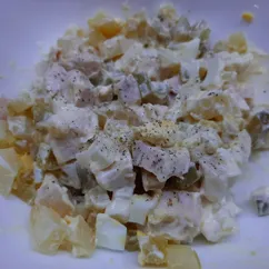 Салат с курицей