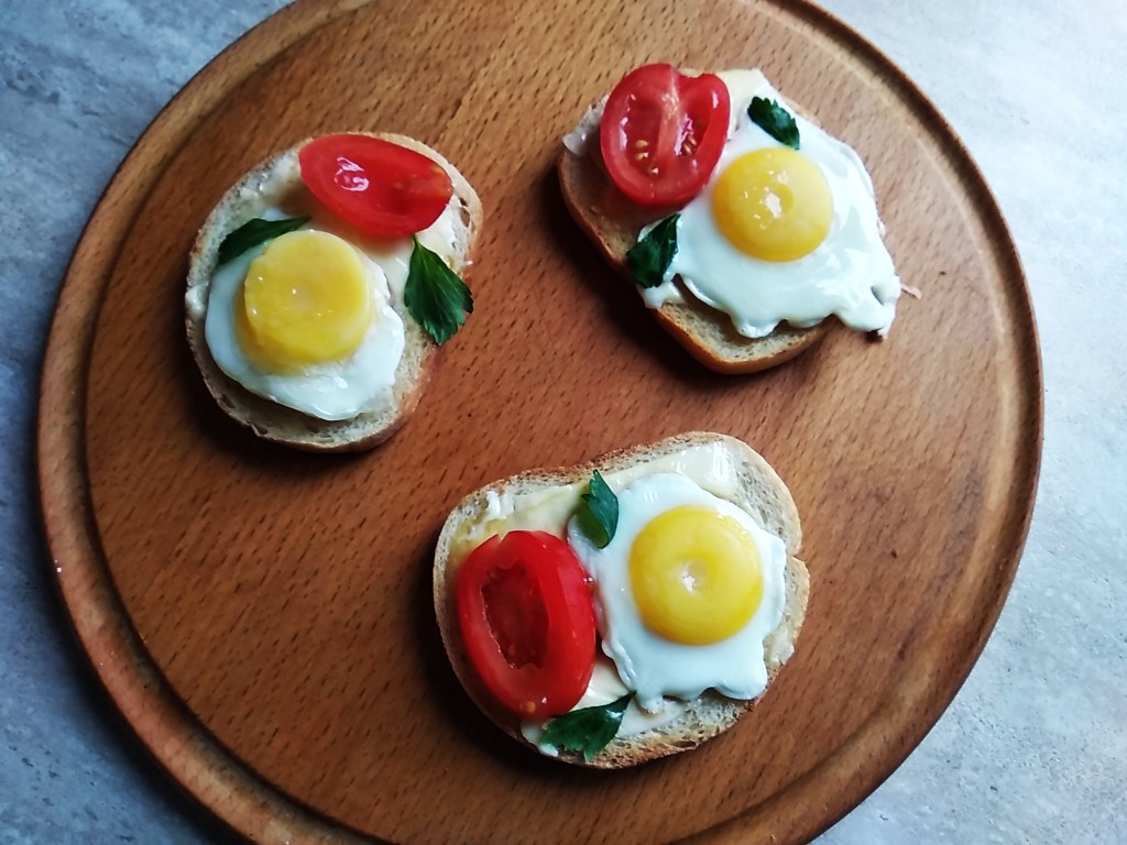 Мини яичница 🍳🍳
