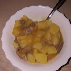 Картошка с сердечками