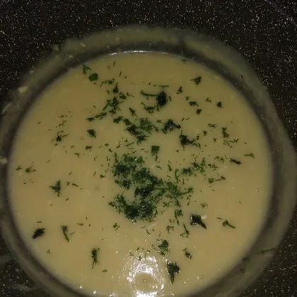 Крем-суп из цукини с сыром