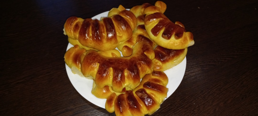 Булочки с творогом