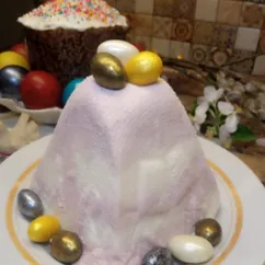 Ягодная творожная пасха 