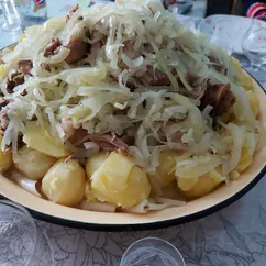 Горячее на Новый год - мясо по-казахски