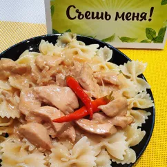 Куриное филе в молочном соусе😋