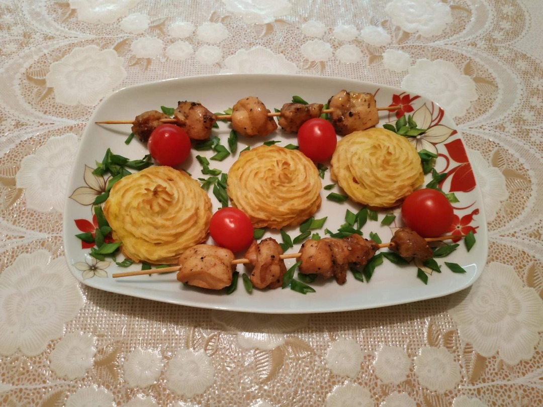 Картошка запеченная с начинкой - рецепт автора Кулинарная семья