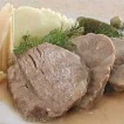 Запеченная маринованная говядина по-берлински