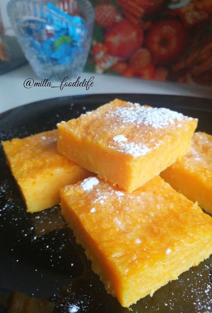 Тыквенный манник с сиропом