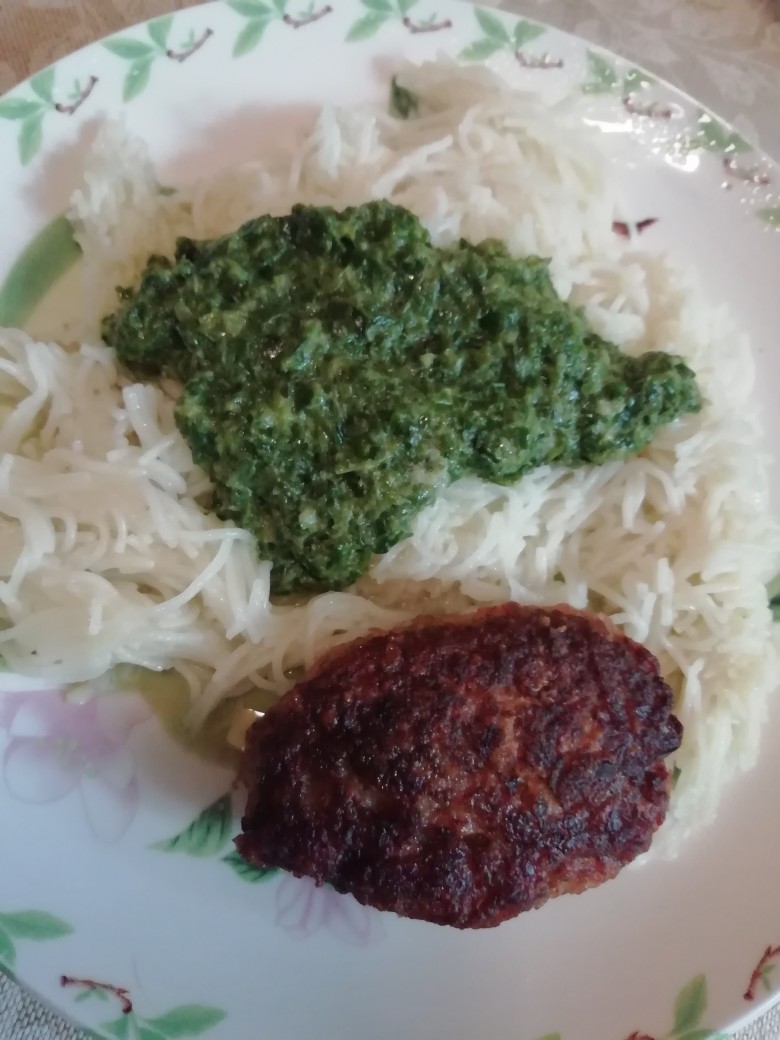 Соус шпинатный