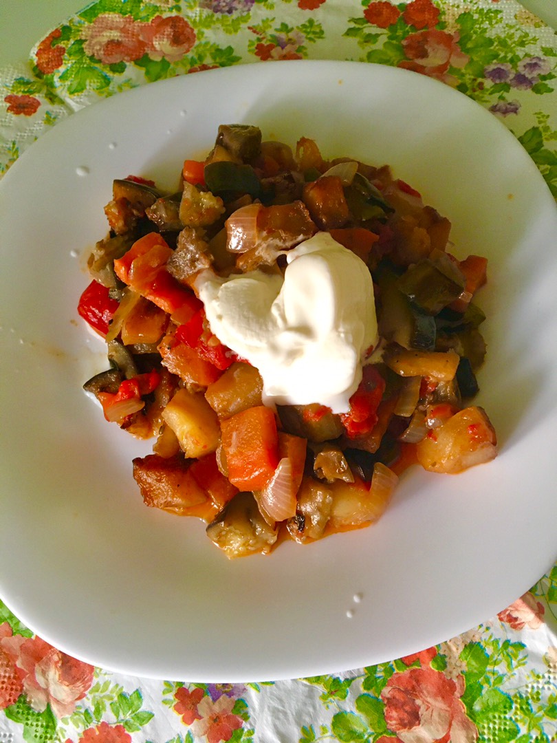 Домашнее овощное рагу - простой и вкусный рецепт с пошаговыми фото