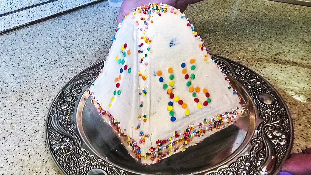 Карамельная пасха с вареной сгущенкой