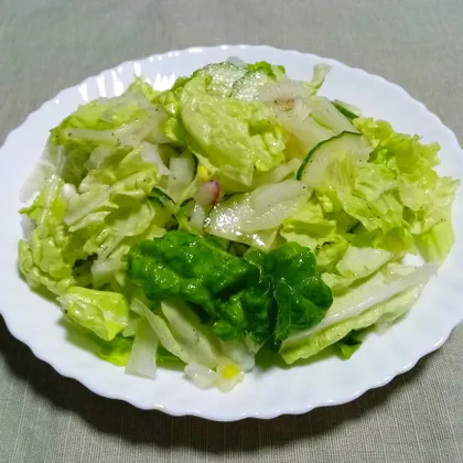 🥗Зелёный витаминный салат