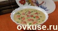 Суп с кукурузой и крабовым мясом