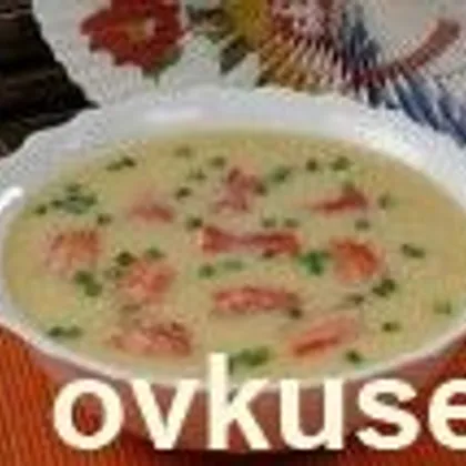 Суп с кукурузой и крабовым мясом