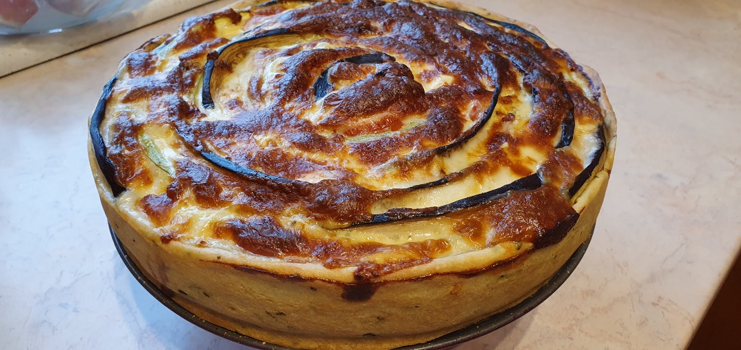 Тарт с овощами