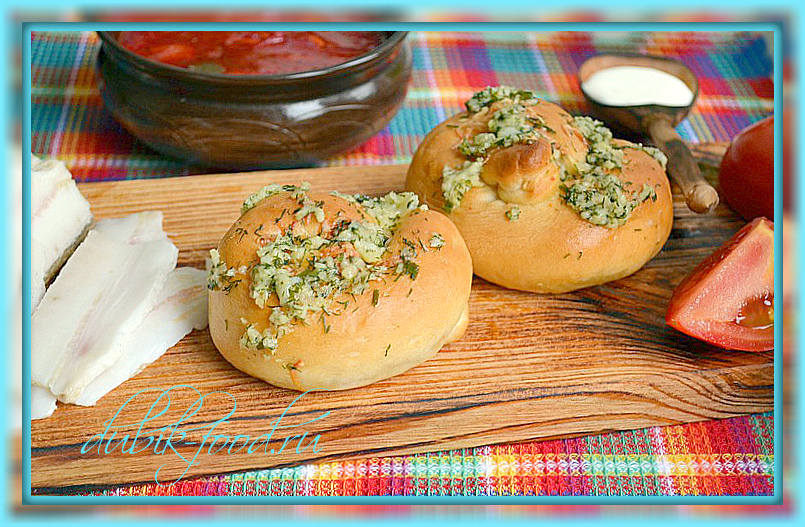 Булочки "Узелки" с сыром