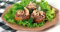 Канапе с пюре цыпленка