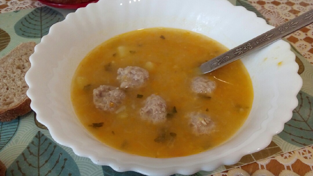 гороховый суп с фрикадельками пошаговый рецепт с фото | Дзен