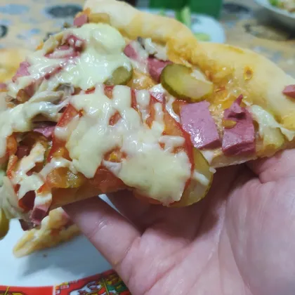 Тонкая пицца 🍕