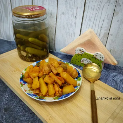 Азу по-татарски из свинины с картофелем