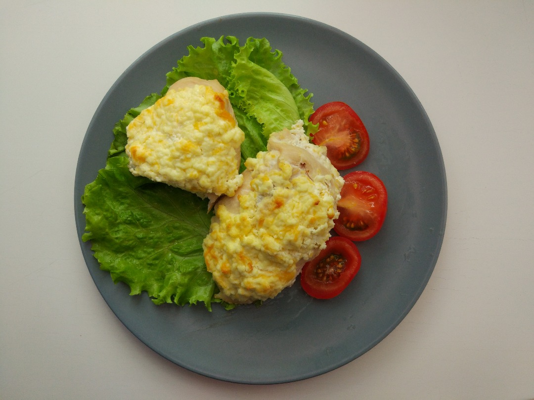 Куриные рулетики с творогом #кулинарный марафон