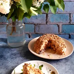 Пряничный торт с грецкими орехами 🍰