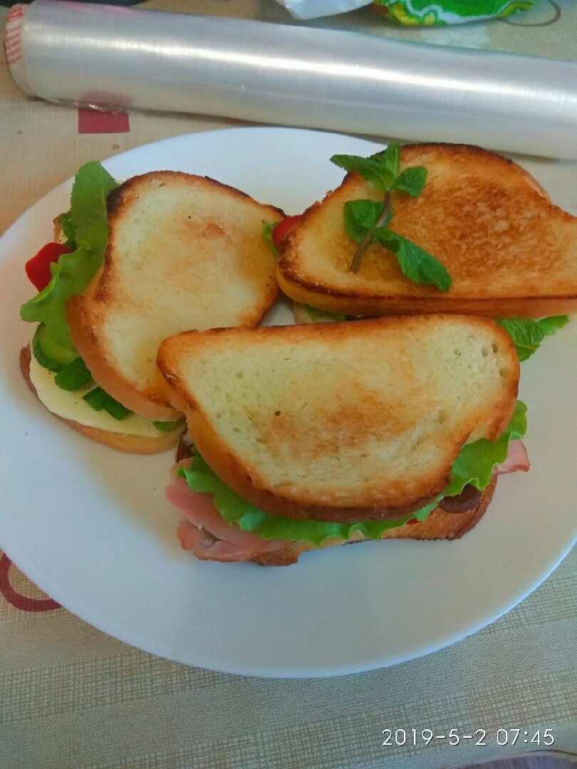 Рецепты приготовления вкусных сэндвичей