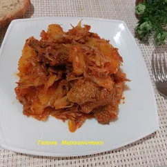 Рагу из овощей с мясом