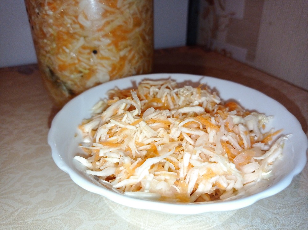 Капуста квашеная с уксусом