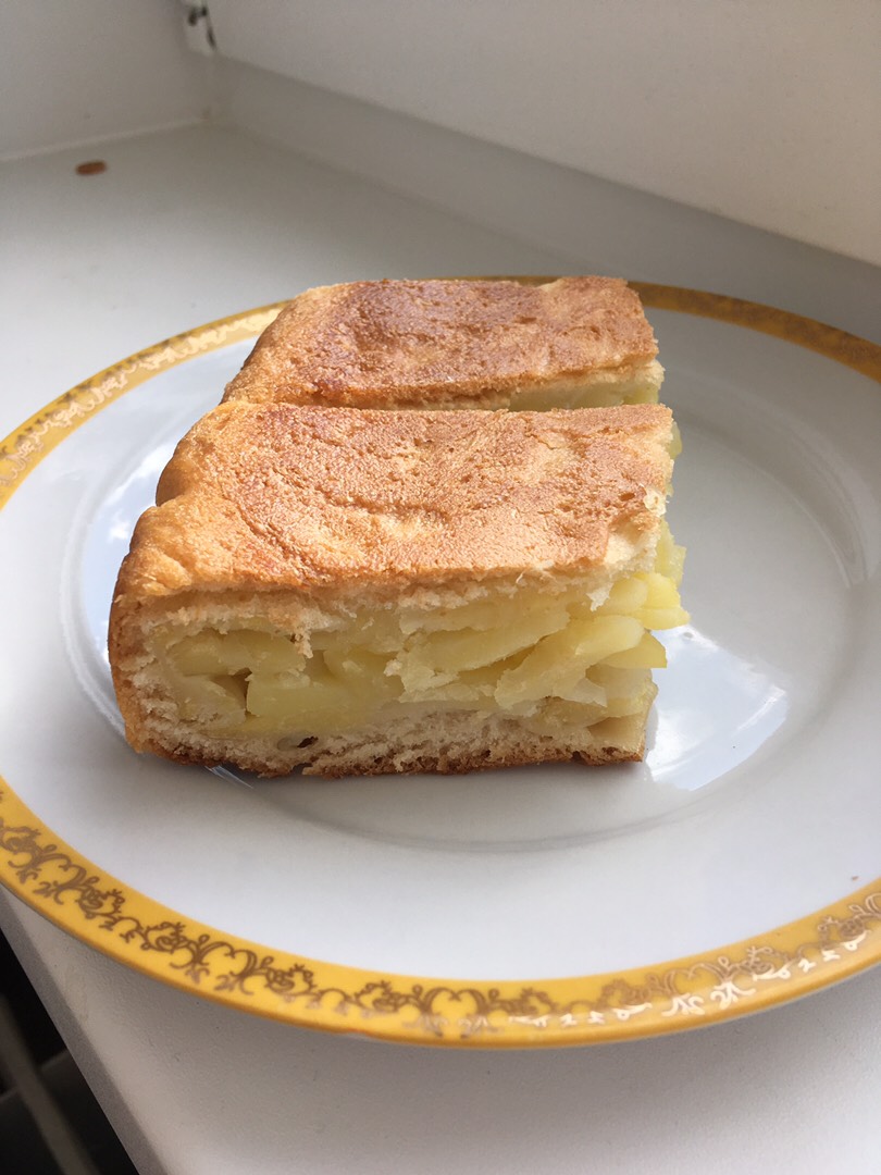 Картофельный пирог (блюда в пост)