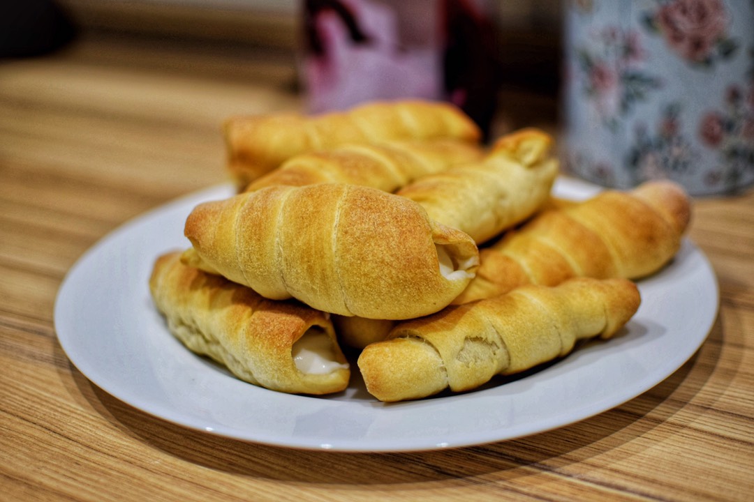 Трубочки с творожным сыром