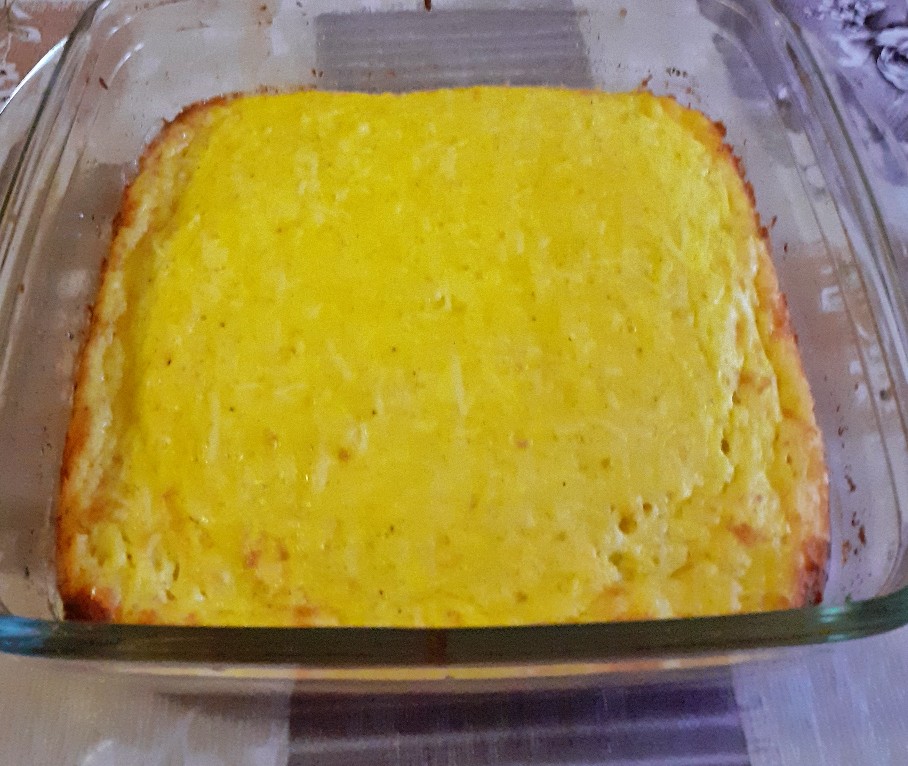 Кабачковый омлет с сыром в духовке