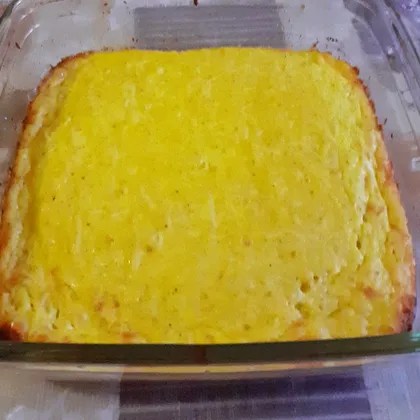 Кабачковый омлет с сыром в духовке