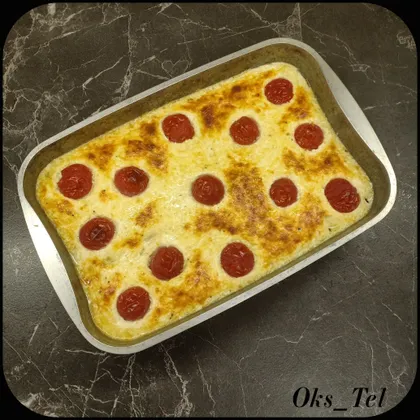 Прессованное филе минтая в духовке