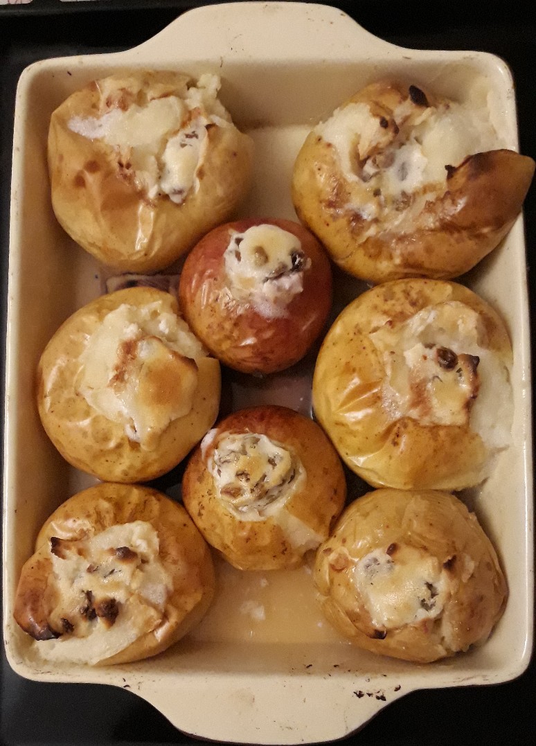 Яблоки фаршированные