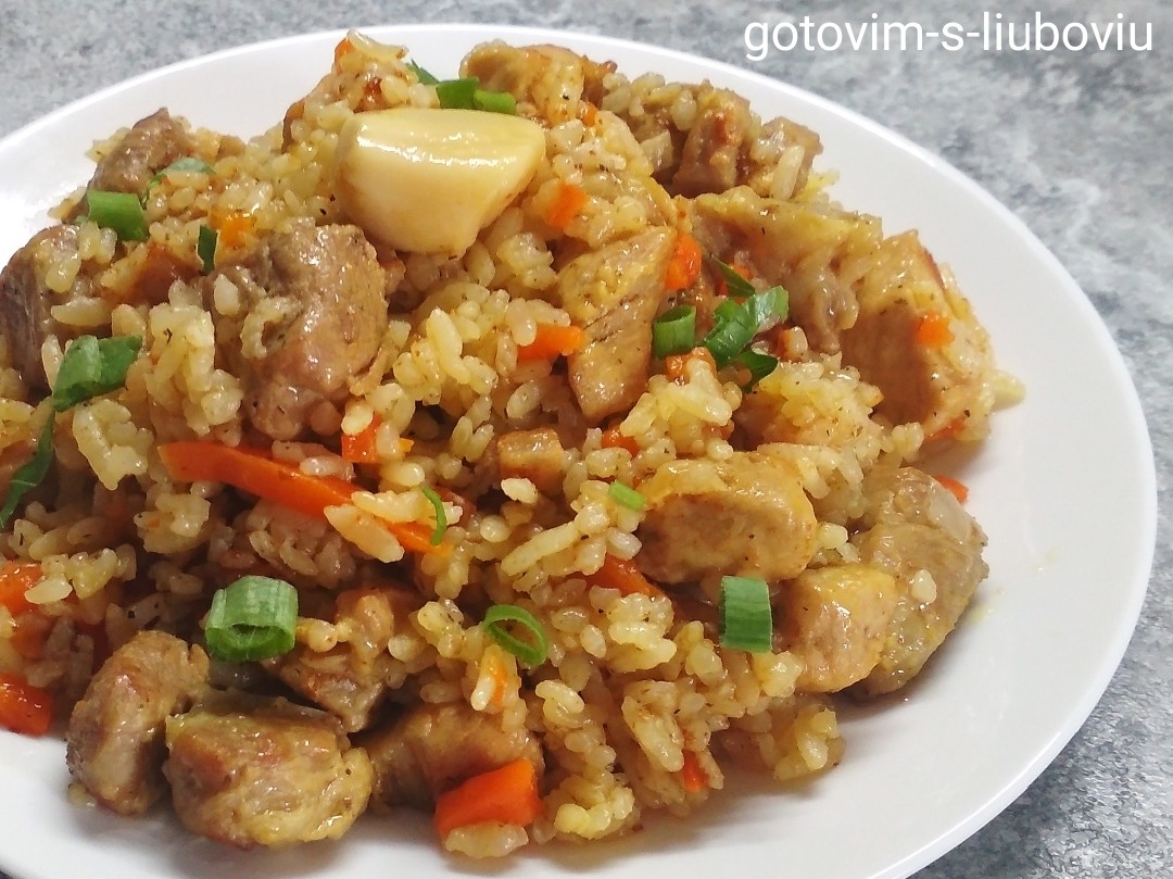 Плов из свинины