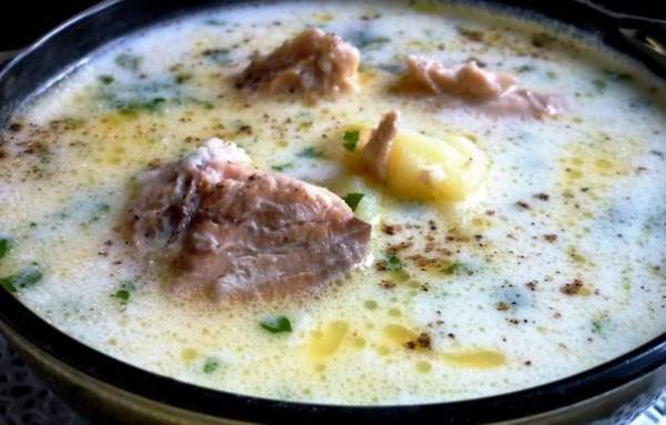 Лёгкий, тёплый, нежный суп в холодные осенние дни