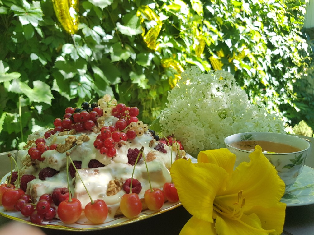 Сметанный торт