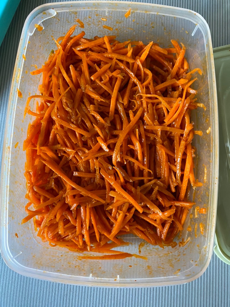 Морковка по-корейски (маринад делаем сами)