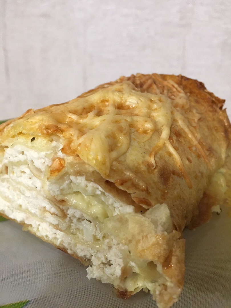 Куриный рулет из лаваша