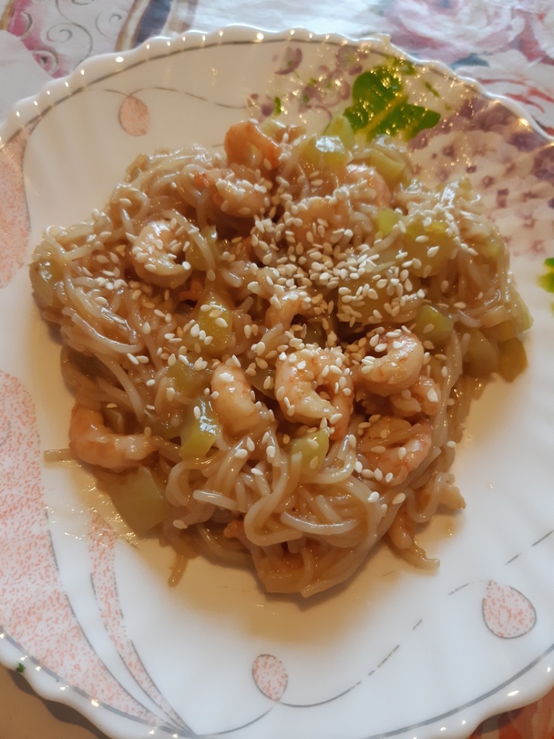 Креветки Терияки