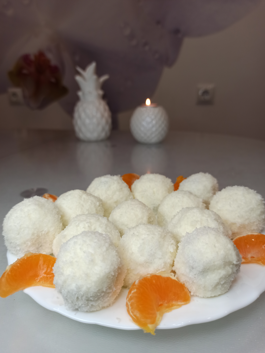 Творожные конфеты