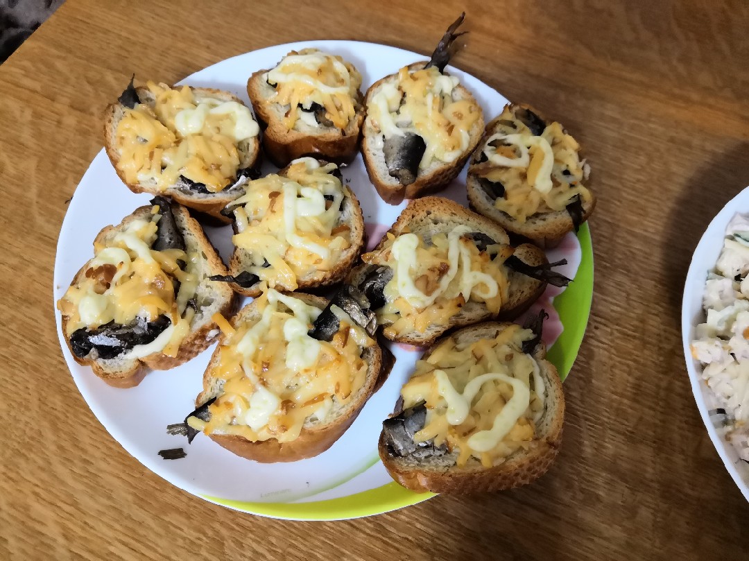 Бутерброды со шпротами🤗🤩🤩🔥😍😍