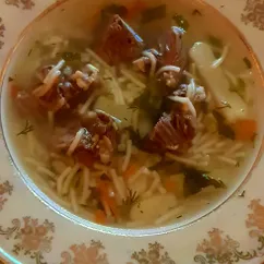 Супчик с мясом